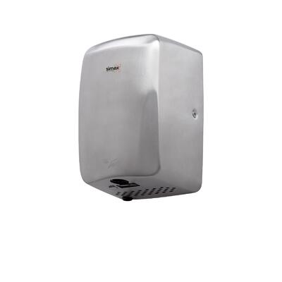 Secador Manos Acero Inoxidable Cepillado Alta Velocidad HITFLOW 1200W